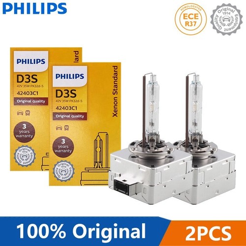 2pcs philips d3s xenon - philips,