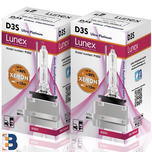 Lunex xenon bulbs d3s - xenon,