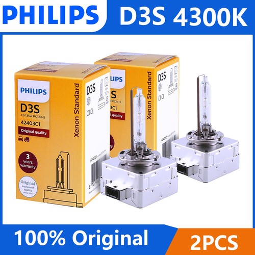 2pcs philips oem d3s - philips, 4300k
